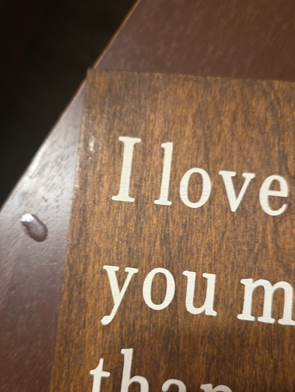 Wooden Sign - Picture 2 of 5